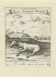 Dode ezel by Albert Flamen, created 1672, in paper; etching. Download this artwork as a high-resolution wallpaper for desktop, tablet, or mobile. — Albert Flamen Wallpaper