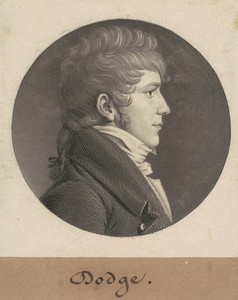 Dodge by Charles B. J. Févret de Saint-Mémin, created 1808, in mezzotint and engraving in black on wove paper mounted to brown wove paper. Download this artwork — Art Picture
