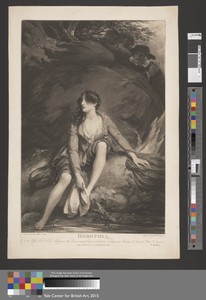 Dorothea by William Say, in Mezzotint on moderately thick, slightly textured, cream wove paper. Download this artwork as a high-resolution wallpaper for desktop — Art Picture
