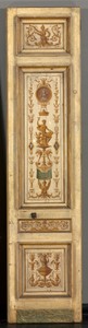 Double-leaf Doors by Pierre Rousseau, created 1790s, in oil on wood. Download this artwork as a high-resolution wallpaper for desktop, tablet, or mobile. — Pierre Rousseau Wallpaper