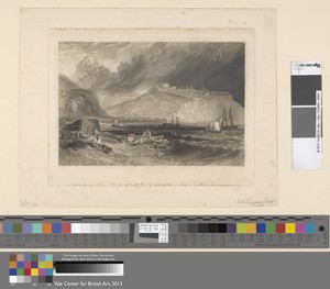 Dover by Thomas Goff Lupton, in Mezzotint, with graphite and scratching out; touched engraver's proof (b) on medium, slightly textured, cream laid paper. Downlo — Thomas Goff Lupton Wallpaper