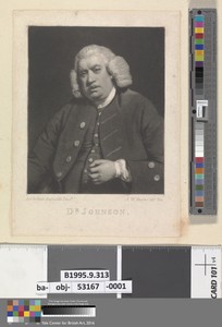 Dr. Johnson by Samuel William Reynolds I, in Mezzotint. Download this artwork as a high-resolution wallpaper for desktop, tablet, or mobile. — Samuel William Reynolds I Wallpaper