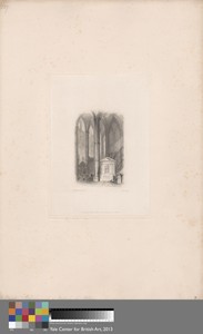 Dryden's Monument by John Horsburgh, in Etching and engraving with chine collé; engraver's proof on medium, slightly textured, cream wove paper. Download this a — John Horsburgh Wallpaper