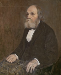 Edward Everett Hale by Philip Leslie Hale, created c. 1905-09, in Oil on canvas. Download this artwork as a high-resolution wallpaper for desktop, tablet, or mo — Philip Leslie Hale Wallpaper