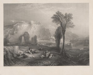 Ehrenbreitstein by John Pye, in Etching and engraving with chine collé; engraver's proof (b) on moderately thick, slightly textured, beige wove paper. Download 