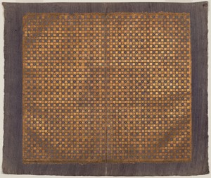 Endpaper by Johann Lechner, in woodcut in gold metallic ink on hand-washed  purple paper. Download this artwork as a high-resolution wallpaper for desktop, tabl — Johann Lechner Wallpaper