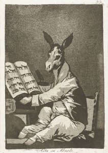 Evenals zijn grootvader by Francisco de Goya, created 1797 - 1799, in paper; aquatint. Download this artwork as a high-resolution wallpaper for desktop, tablet, — Nature Wallpaper