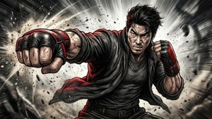 Jang Bogo (JJ) Lookism kamp action wallpaper dynamisk