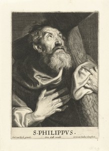 Filippus by Cornelis van Caukercken, created c. 1640 - 1680, in paper; engraving. Download this artwork as a high-resolution wallpaper for desktop, tablet, or m — Cornelis van Caukercken Wallpaper