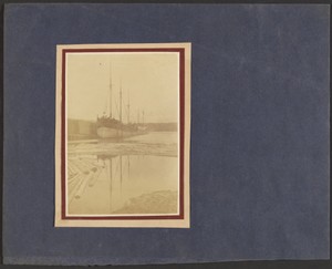 [Floating Timber] by Louis Fleckenstein, created about 1903. Download this artwork as a high-resolution wallpaper for desktop, tablet, or mobile. — Louis Fleckenstein Wallpaper