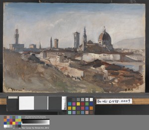 Florence by Hercules Brabazon Brabazon, in Oil on canvas. Download this artwork as a high-resolution wallpaper for desktop, tablet, or mobile. — Hercules Brabazon Brabazon Wallpaper