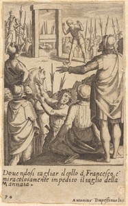 Francesco by Jacques Callot, created 1619, in engraving on laid paper. Download this artwork as a high-resolution wallpaper for desktop, tablet, or mobile. — Painting Picture