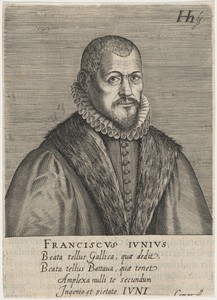 Franz Janius by Hendrick Hondius (I), in engraving. Download this artwork as a high-resolution wallpaper for desktop, tablet, or mobile. — Art Picture