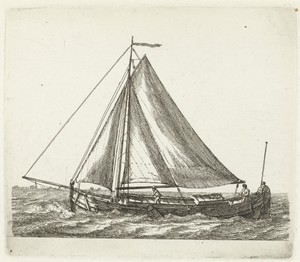 Friese Praam by Gerrit Groenewegen, created 1791, in paper; etching. Download this artwork as a high-resolution wallpaper for desktop, tablet, or mobile. — Gerrit Groenewegen Wallpaper