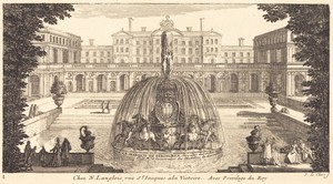 Frontispiece by Sébastien Leclerc (I), created 1673, in etching. Download this artwork as a high-resolution wallpaper for desktop, tablet, or mobile. — Art Wallpaper