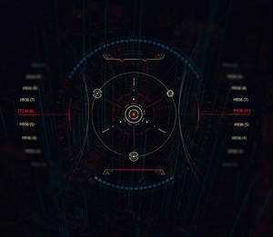 Futuristic Computer Technology Interface wallpaper