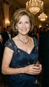 Mary Landrieu a un gala politico formale