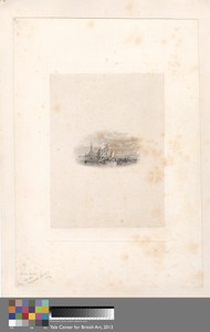 Genoa by Edward Francis Finden, in Etching and engraving with chine collé; engraver's proof on moderately thick, slightly textured, cream wove paper. Download t — Edward Francis Finden Wallpaper