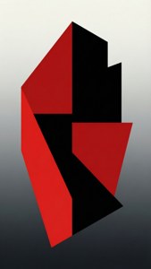 Abstrakt geometrisk representation av Platthuvud.