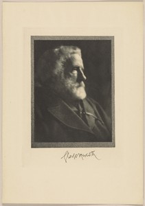 George Meredith by Alvin Langdon Coburn, created negative October 1904; print 1911. Download this artwork as a high-resolution wallpaper for desktop, tablet, or — Art Picture