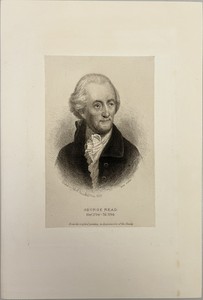 George Read by Albert Rosenthal, created 1888, in Etching on paper. Download this artwork as a high-resolution wallpaper for desktop, tablet, or mobile. — Illustration Background