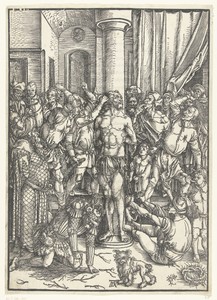 Geseling by Albrecht Dürer, created 1496 - 1497, in paper; letterpress printing; houtsnede. Download this artwork as a high-resolution wallpaper for desktop, ta — Albrecht Dürer Wallpaper