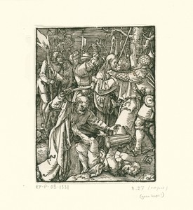 Gevangenneming by Albrecht Dürer, created 1509, in paper; houtsnede. Download this artwork as a high-resolution wallpaper for desktop, tablet, or mobile. — Albrecht Dürer Wallpaper