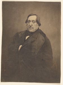 [Gioachino Rossini] by Nadar [Gaspard Félix Tournachon], created negative 1855–1856; print 1861–1869. Download this artwork as a high-resolution wallpaper for d — Art Picture