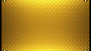 Gyllent diamantplate metalltekstur med bolter og gradientbelysning.