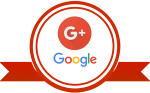 Logotipo do Google Plus em círculo vermelho com faixa abaixo — Google Papéis de Parede