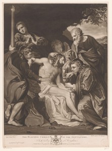 Graflegging by Valentine Green, created 1775, in paper; etching; mezzotint. Download this artwork as a high-resolution wallpaper for desktop, tablet, or mobile. — Valentine Green Wallpaper