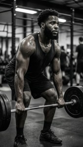 Najee Harris berlatih keras di gym