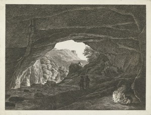 Grot by Josephus Augustus Knip, created 1787 - 1847, in paper; etching. Download this artwork as a high-resolution wallpaper for desktop, tablet, or mobile. — Travel Background