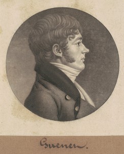 Guenet by Charles B. J. Févret de Saint-Mémin, created 1803, in mezzotint and engraving in black on wove paper mounted to brown wove paper. Download this artwor — Painting Picture