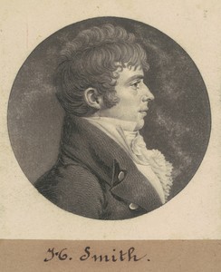 H. Smith by Charles B. J. Févret de Saint-Mémin, created 1809, in mezzotint and engraving in black on wove paper mounted to brown wove paper. Download this artw — Art Picture
