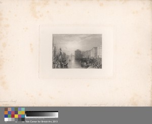 Havre by Robert Wallis, in Etching and engraving with chine collé; engraver's proof on thick, rough, cream wove paper. Download this artwork as a high-resolutio — Robert Wallis Wallpaper