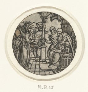 Heilige by Jean Duvet, created 1520 - 1530, in paper; engraving. Download this artwork as a high-resolution wallpaper for desktop, tablet, or mobile. — Art Picture