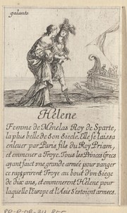 Helena by Stefano della Bella, created 1620 - 1664, in paper; etching. Download this artwork as a high-resolution wallpaper for desktop, tablet, or mobile. — Stefano della Bella Wallpaper