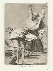 Het is tijd by Francisco de Goya, created 1797 - 1799, in paper; etching; burijn; drypoint; aquatint. Download this artwork as a high-resolution wallpaper for d — Art Picture