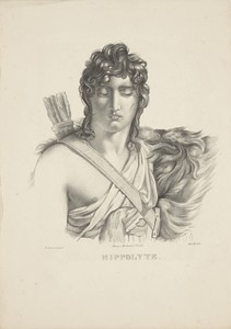 Hippolyte by Hendricus Johannes Dieben, created 1821 - 1836, in paper; chine collé; lithography. Download this artwork as a high-resolution wallpaper for deskto — Hendricus Johannes Dieben Wallpaper