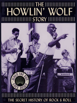 Howlin' Wolf och band framför live rockmusik på scen med förstärkare och gitarrer. — Howlin Bakgrundsbilder