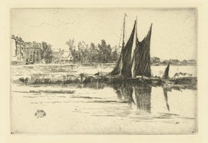 Hurlingham by James McNeill Whistler, created 1879, in paper; etching; drypoint. Download this artwork as a high-resolution wallpaper for desktop, tablet, or mo — Art Picture