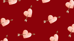 Cupid Pil Hjärtmönster