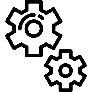 Interlocking Gears Icon — Gears Of War SVG