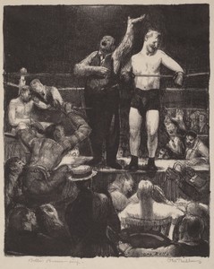 Introductions by George Bellows, created 1921, in lithograph in black. Download this artwork as a high-resolution wallpaper for desktop, tablet, or mobile. — Art Wallpaper