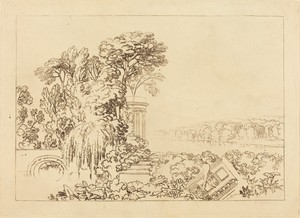 Isis by Joseph Mallord William Turner, created published 1819, in etching. Download this artwork as a high-resolution wallpaper for desktop, tablet, or mobile. — Joseph Mallord William Turner Wallpaper