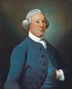 James Cuthbert (?) by Jeremiah Theus, created c. 1765, in oil on canvas. Download this artwork as a high-resolution wallpaper for desktop, tablet, or mobile.