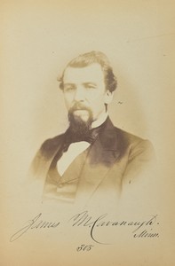 James M. Cavanaugh by James Earle McClees, created about 1859. Download this artwork as a high-resolution wallpaper for desktop, tablet, or mobile. — Painting Picture