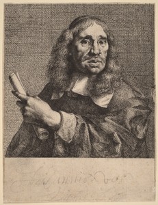 Jan de Vos by Karel du Jardin, created 1652-1662, in etching. Download this artwork as a high-resolution wallpaper for desktop, tablet, or mobile. — Art Wallpaper