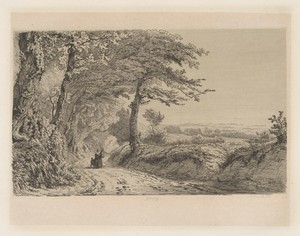 Jersey by Pierre Louis Dubourcq, created 1850, in paper; chine collé; etching. Download this artwork as a high-resolution wallpaper for desktop, tablet, or mobi — Nature Picture